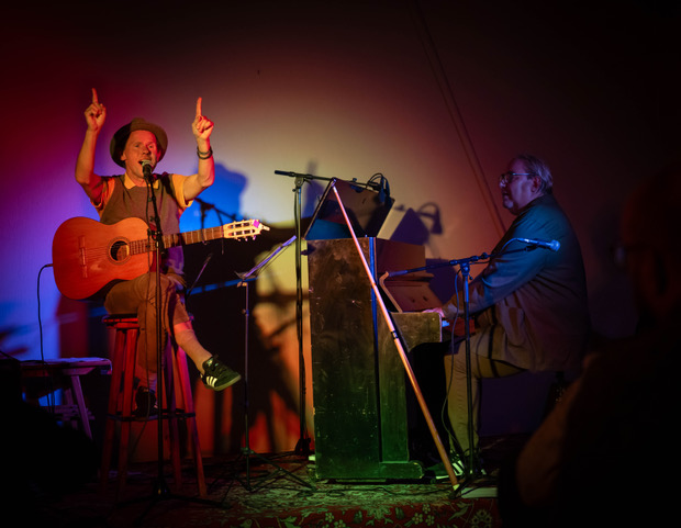 Bo Sundström och Mats Schubert från Bo kaspers
foto: Alexander de Groot